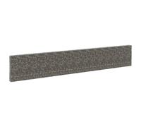 vidaXL Gabion Wall With Covers Galvanised Steel 900X30X150cm