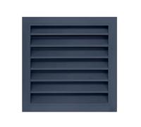 Gable Vents, Ceiling Exhaust Vent Covers | Improves Air Circulation; Suitable for Walls, Attics, and Sheds(Black,550x550mm)
