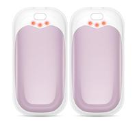 gabless Hand Warmers Rechargeable 2 Pack, Electric Handwarmers USB Hand Warmer Portable Pocket-Sized Hand Heater with 3 Levels Heat, Fast Heating Pocket Warmer Great Gift for Men & Women Office Travel