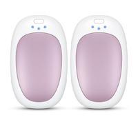 gabless Hand Warmers Rechargeable 2 Pack, Electric Handwarmers USB Hand Warmer Reusable with 3 Levels Heat, Portable Hand Heater Warm Gifts for Women Men, Outdoor Camping Golf Hunting Travel