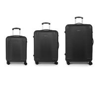 Gabol Balance XP 4 wheels Suitcase set 3-piece with expansion pleat gray