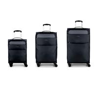 Gabol Cloud 4 wheels Suitcase set 3-piece with expansion pleat gray