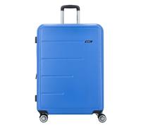 Gabol Future Plus 4 wheels Trolley 74 cm with expansion pleat blue
