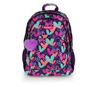 Gabol - Kokoro 3 Compartment School Backpack 32 x 44 x 18 cm with Ergonomic Mesh Back, 15.6 Inch Laptop Sleeve and Reinforced Base