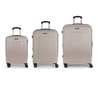 Gabol Mercury 4 wheels Suitcase set 3-piece gray