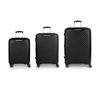 Gabol Queens 4 wheels Suitcase set 3-piece Expandable black