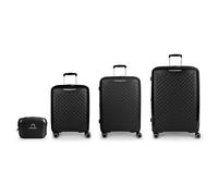 Gabol Queens 4 wheels Suitcase set 4-piece Expandable black