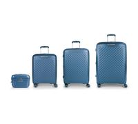 Gabol Queens 4 wheels Suitcase set 4-piece Expandable blue
