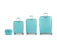 Gabol Queens 4 wheels Suitcase set 4-piece Expandable green