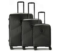 Gabol Radar 4 wheels Suitcase set 3-piece with expansion pleat black