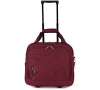 Gabol Week Eco 2-Wheel Business Trolley 40cm Laptop Compartment, bordeaux, 40 cm x 19 cm x 36 cm, wheeled briefcase