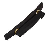 Gabon Ebony Archtop Jazz Guitar Bridge Golden Hardware Adjustable Height