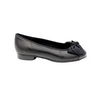Gabor Women's Ballet Shoes Basic – Black Leather/Patent HT – UK 4.5