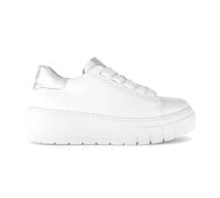 Gabor 63.222 Rios white leather platform sneakers with lightweight sole