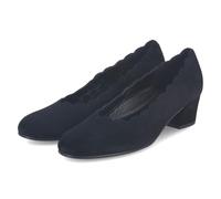 Gabor 72.221.47 Ballerina Suede Leather Women's in Black, black, 6 UK