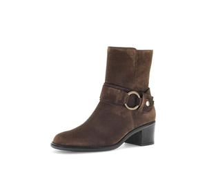 Gabor 75.940.18 Women's Slip-On Boots Suede Leather Brown, brown, 5-5.5 UK