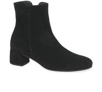 Gabor Women Ankle Boots, Ladies Ankle Boots,Removable Insole,Low Boots,Half Boots,Bootie,Ankle high,Zipper,Black (Schwarz) / 17,38 EU / 5 UK