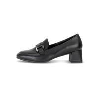 Gabor Almira Black Leather Womens Loafers 40.1202.002