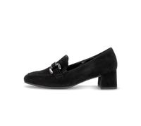 Gabor Almira Black Suede Womens Loafers 40.1202.001