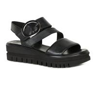 Gabor Women's 'Amarillo' Wedge Heel Sandals in Black | Size: 3 Gabor Black 3