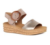 Gabor Andre Taupe suede Womens Wedge Sandals 64.550.62 in a Plain Leather in Size 7