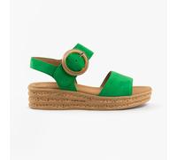 Gabor Andre Womens Sandals Green Suede - Size UK 4