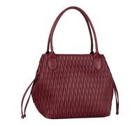 Gabor Bags Granada Wave Women's Shopper Shoulder Bag Zip Medium Red, red, M, Modern