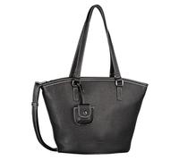 Gabor bags Layla Women's Shopper Shoulder Bag Zip Large, black, L, Modern