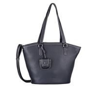 Gabor bags Layla Women's Shopper Shoulder Bag Zip Large, blue, L, Modern