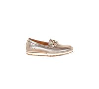 Gabor Bea Womens Loafers - UK 5, Gold