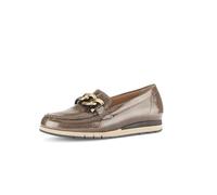 Gabor Bea Women's Leather Wedge Loafer 32.415 (Cacao 81, UK Footwear Size System, Adult, Women, Numeric, Wide, 5)