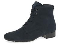 Gabor Boat Womens Ankle Boots 5.5 UK Navy Suede