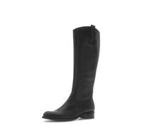 Gabor Brook Med Leg Black leather Womens knee-high boots 51.649.27
