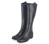Gabor Brook Med Leg Black leather Womens knee-high boots 51.649.27