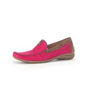 Gabor California Sporty Womens Moccasins 3.5 UK Pink Suede/New Whiskey