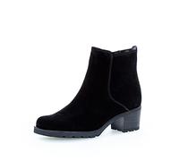 Gabor Delight Womens Ankle Boots 6 UK Black Suede
