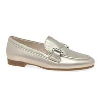 Gabor Destiny Womens Loafers - UK 4, Gold