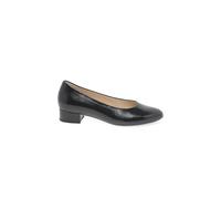 Gabor 'develop' Low Heeled Court Shoes In Black Black 6.5