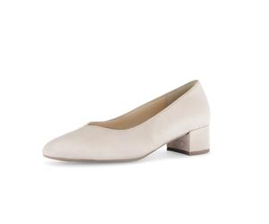 Gabor Dixie Beige Suede Womens Court Shoes 61.431.12