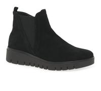 Gabor Dublin Womens Chelsea Boots Black Suede
