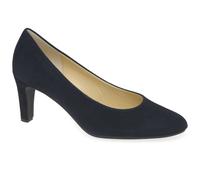 Gabor Women Court Shoes, Ladies Classic Court Shoes,Elegant,Comfortable,Business Shoe,Court-Shoe,Office Pump,Office,Noble,Blue (atlantik),38 EU / 5 UK