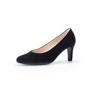 Gabor Edina Womens Court Shoes 38.5 EU Black Suede