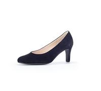 Gabor Edina Womens Court Shoes 8 UK Atlantic Suede