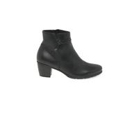 Gabor 'ela' Ankle Boots In Black Black 5.5