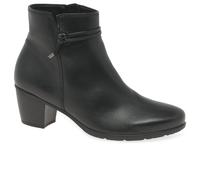 Gabor 'ela' Ankle Boots In Black Black