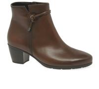 Gabor Ela Womens Ankle Boots - Brown, UK 7.5