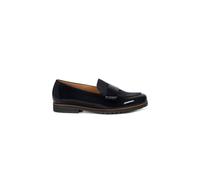 Gabor Ego Elder Navy Patent Suede Womens loafers 40.0501.001 in a Plain Suede Leather in Size 6.5