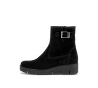 Gabor Entrust Black Suede Womens Wedge Boots 80.0502.001