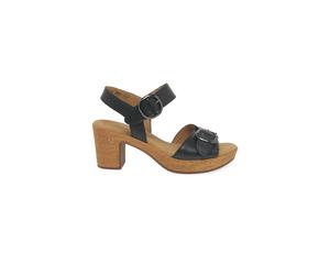 Gabor 'fantastica' Heeled Sandals In Black Black