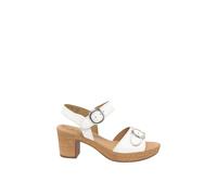 Gabor 'fantastica' Heeled Sandals In White White 8